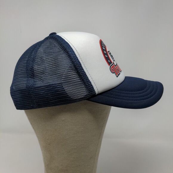 Functional 45 Men's Snapback Mesh Back Hat Blue White Size OS - Picture 5 of 12